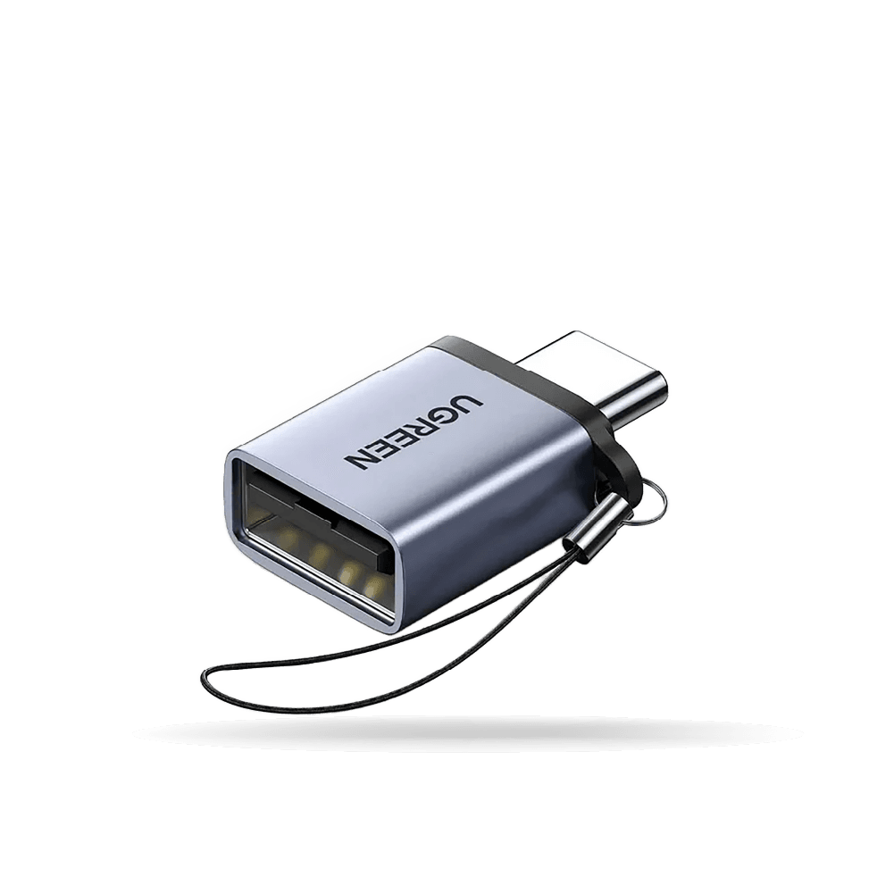 Adaptador OTG UGREEN US270, USB-C Macho a USB-A Hembra, Hasta 5Gbps