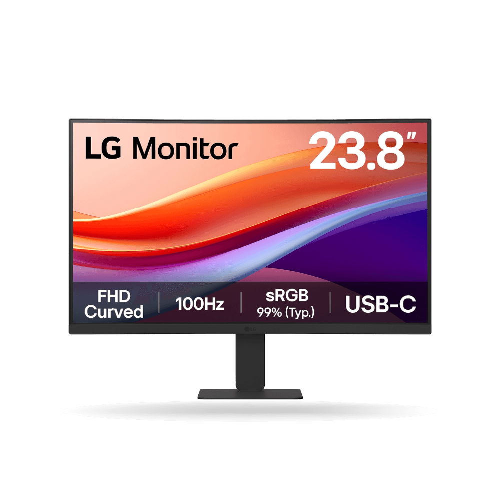 Monitor LG 24U421A-B 24" Curvo FHD VA sRGB, 100Hz - 5ms, 1x HDMI, 1x USB-C