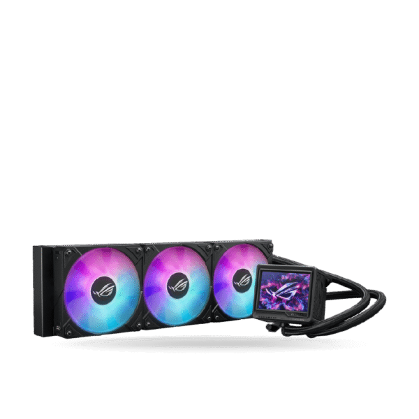 Sistema de enfriamiento liquido Asus Rog Ryujin III 360 ARGB Extreme, 3 Coolers, Negro | 90RC0131-M0AAY0