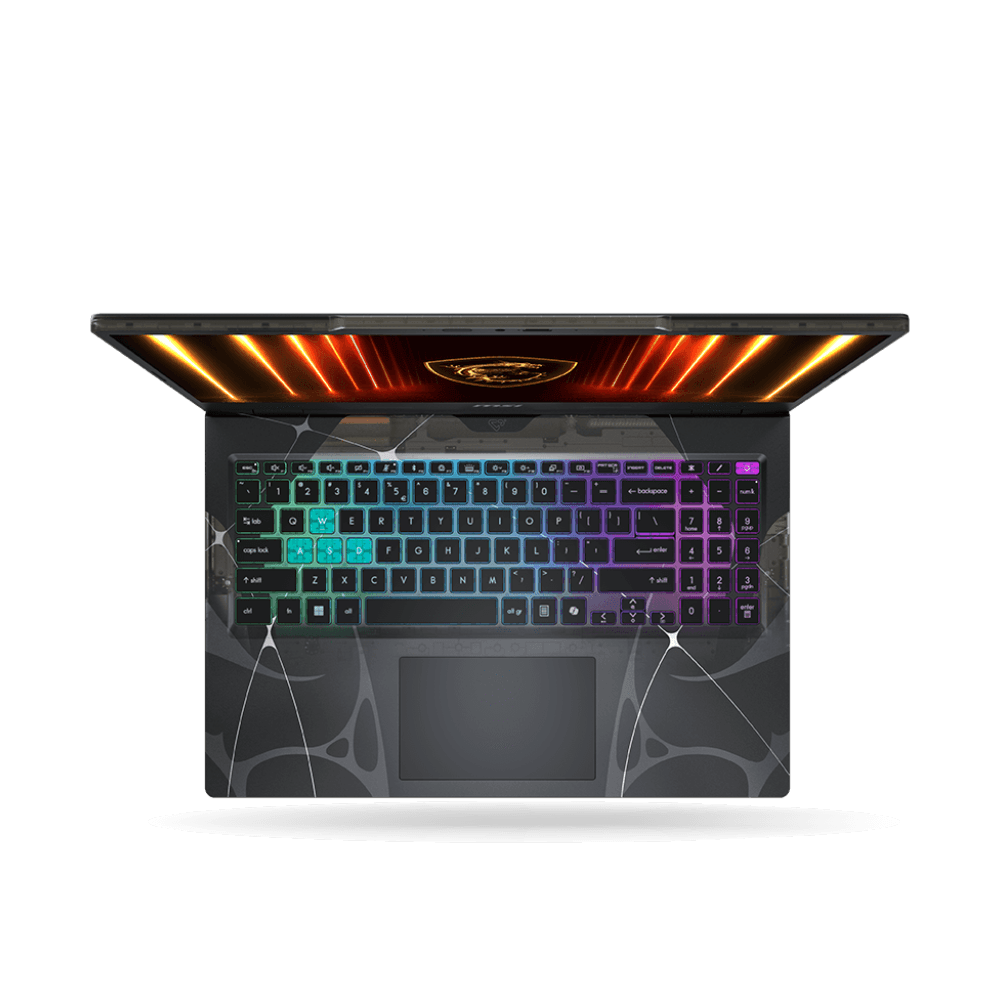 Laptop MSI Cyborg B2RWEKG 15 FHD 144Hz, Core 7 240H, RAM 16GB DDR5, SSD M.2 512GB, RTX 5050 8GB GDDR7, Windows 11 Home | B2RWEKG-055PE