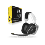 Auricular Gamer Corsair Void RGB Elite Gamer, Inalambrico, microfono externo, Blanco | CA-9011202-NA