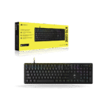 Teclado Corsair K70 Core Gamer mecánico, Cable USB, 100%, RGB, Switch Corsair MLX Red, Negro | CH-910971E-SP