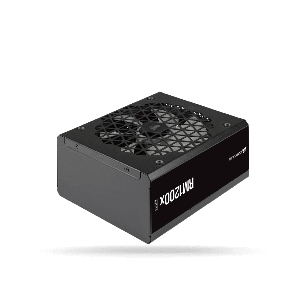 Fuente de poder Corsair RM1200X Shift 1200W Negro, 80 Plus Gold, ATX 3.1, Full Modular | CP-9020254-NA
