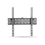 Rack Koreano fijo inclinable para TV 32" a 65" hasta 40kg, Acero Inoxidable, Negro | FIK65