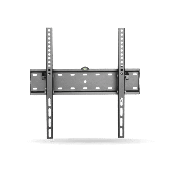 Rack Koreano fijo inclinable para TV 32" a 65" hasta 40kg, Acero Inoxidable, Negro | FIK65