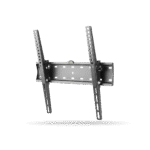 Rack Koreano fijo inclinable para TV 32" a 65" hasta 40kg, Acero Inoxidable, Negro | FIK65