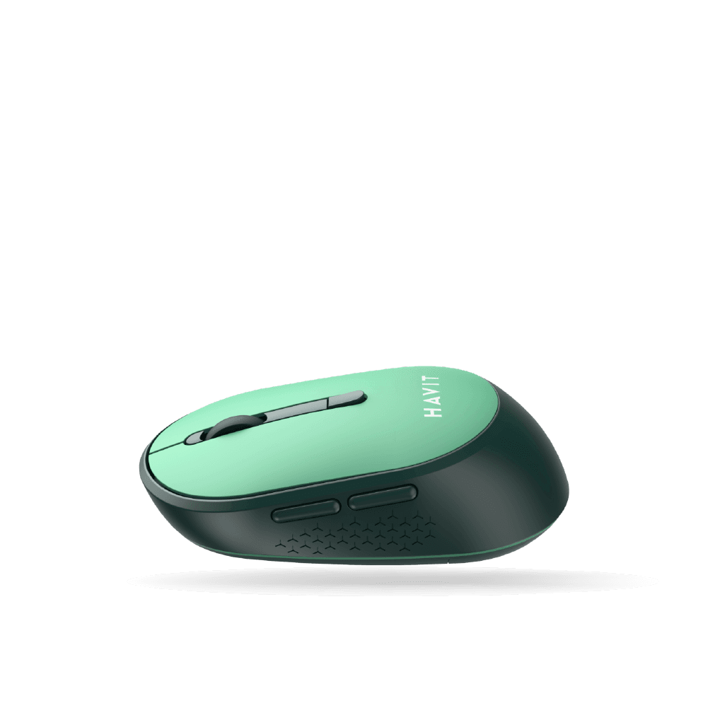 Mouse Havit Inalámbrico MS78GT, 6 botones, Max 3200 DPI, Verde | MS78GT-GR