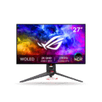 Monitor Gamer Asus ROG Swift OLED PG27AQDM-R, 27" OLED 2K Quad HD, 135% sRGB, 240Hz 0.03ms GTG, Pivot, 1xDP, 2xHDMI | PG27AQDM