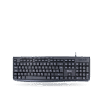 Kit teclado y mouse TEROS TE-5012S, USB, negro