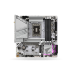 Placa Gigabyte Z790M Aorus Elite AX ICE, mATX, intel LGA 1700, WiFi, Bluetooth, 4x DDR5 Hasta 256GB, 1x HDMI, 1x DP | Z790M-A-ELITE-AX-ICE