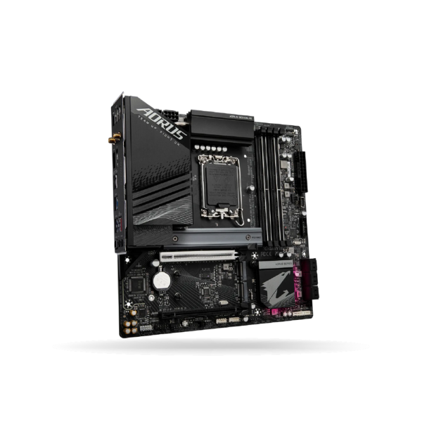 Placa Gigabyte Z790M Aorus Elite AX, mATX, intel LGA 1700, WiFi, Bluetooth, 4x DDR5 Hasta 256GB, 1x HDMI, 1x DP | Z790M-AORUS-ELITE-AX