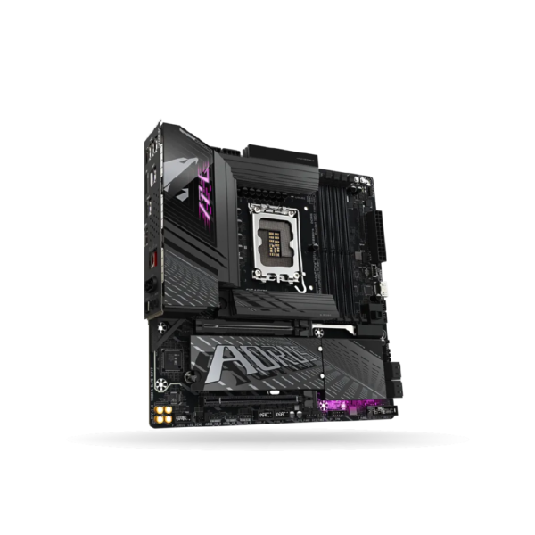 Placa Gigabyte Z890M Aorus Elite WIFI7, mATX, intel LGA 1851, WiFi, Bluetooth, 4x DDR5 Hasta 256GB, 1x HDMI, 1x DP | Z890M-A-ELITE-WIFI7