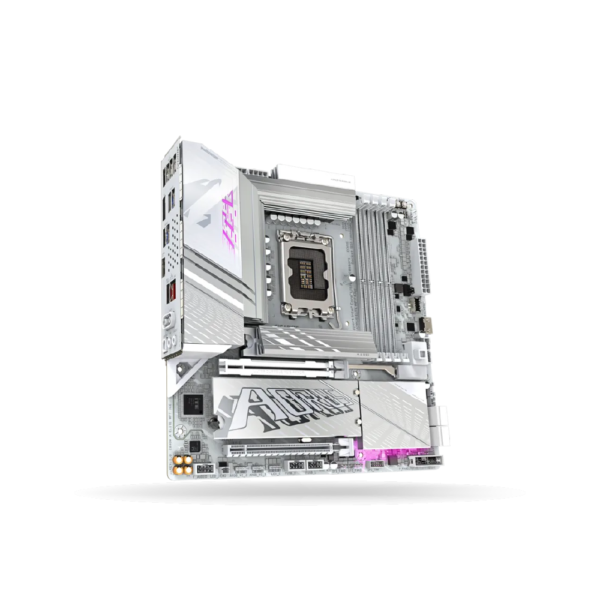 Placa Gigabyte Z890M Aorus Elite WIFI7 ICE, mATX, intel LGA 1851, WiFi, Bluetooth, 4x DDR5 Hasta 256GB, 1x HDMI, 1x DP | Z890M-A-ELITE-WF7-ICE