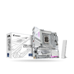 Placa Gigabyte Z890M Aorus Elite WIFI7 ICE, mATX, intel LGA 1851, WiFi, Bluetooth, 4x DDR5 Hasta 256GB, 1x HDMI, 1x DP | Z890M-A-ELITE-WF7-ICE