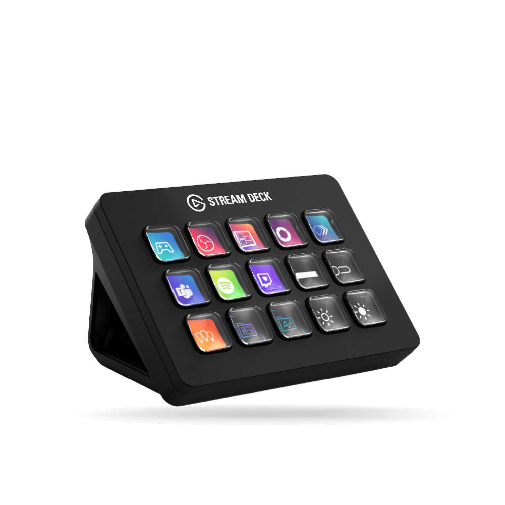 Controlador de Estudio ELGATO STREAM DECK MK.2, 15 teclas Macro LCD, USB-C, Black | 10GBA9901
