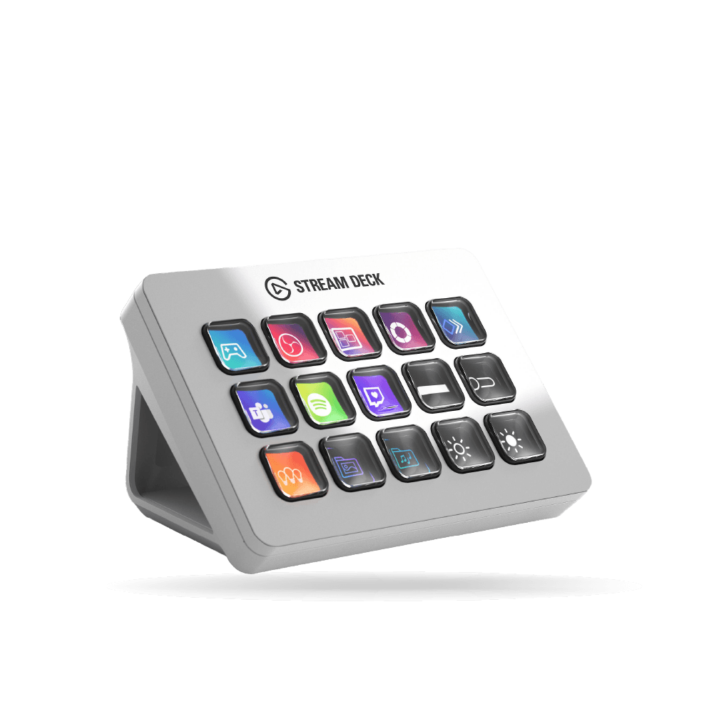 Controlador de Estudio ELGATO STREAM DECK MK.2, 15 teclas Macro LCD, USB-C, White | 10GBA9911