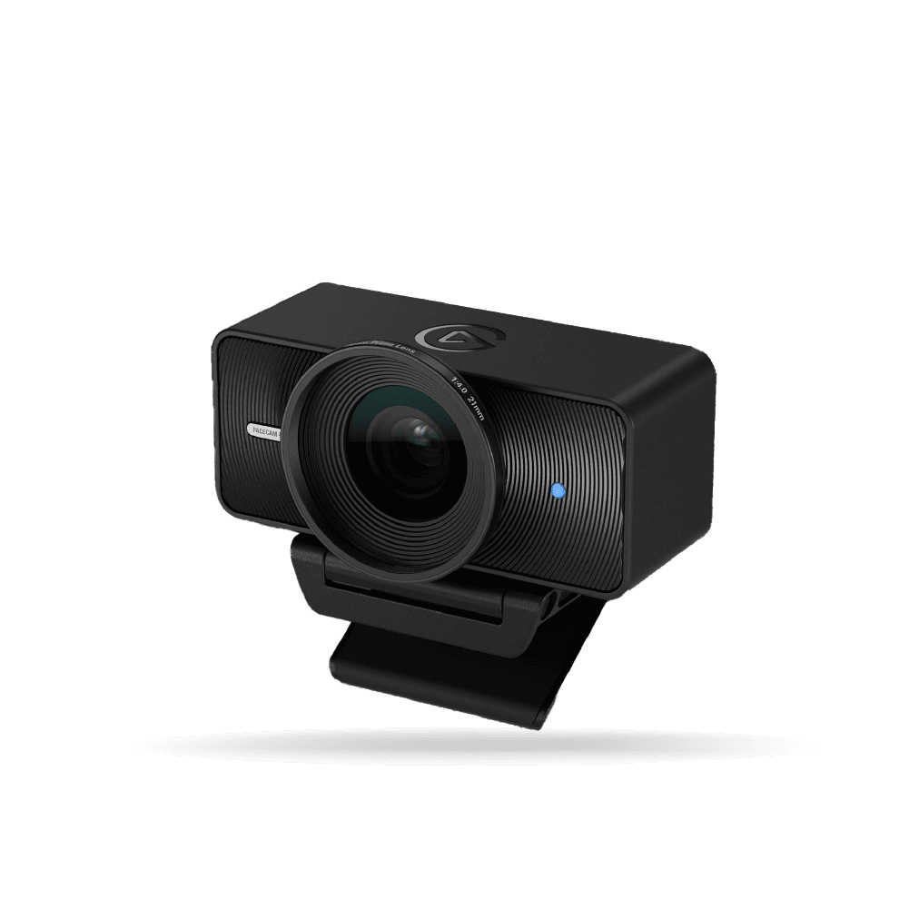 Webcam de Estudio ELGATO FACECAM 4K 60fps, LUTs cinematográficos, USB-C, Black | 10WAF9901