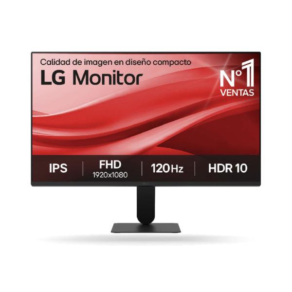 Monitor LG 24U411A-B, 24" FHD IPS, sRGB 99% - HDR10, 120Hz - 5ms GTG, 1xHDMI - 1xVGA | 24U411A-B