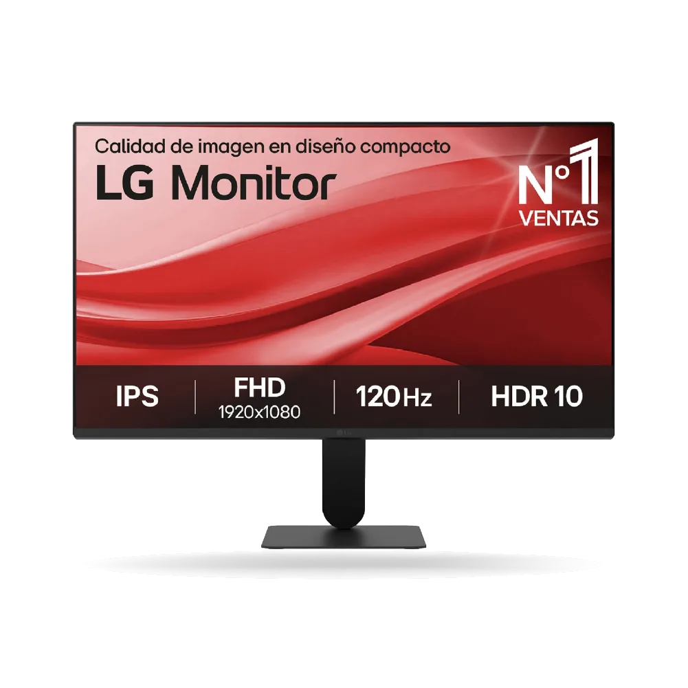 Monitor LG 24U411A-B, 24" FHD IPS, sRGB 99% - HDR10, 120Hz - 5ms GTG, 1xHDMI - 1xVGA | 24U411A-B