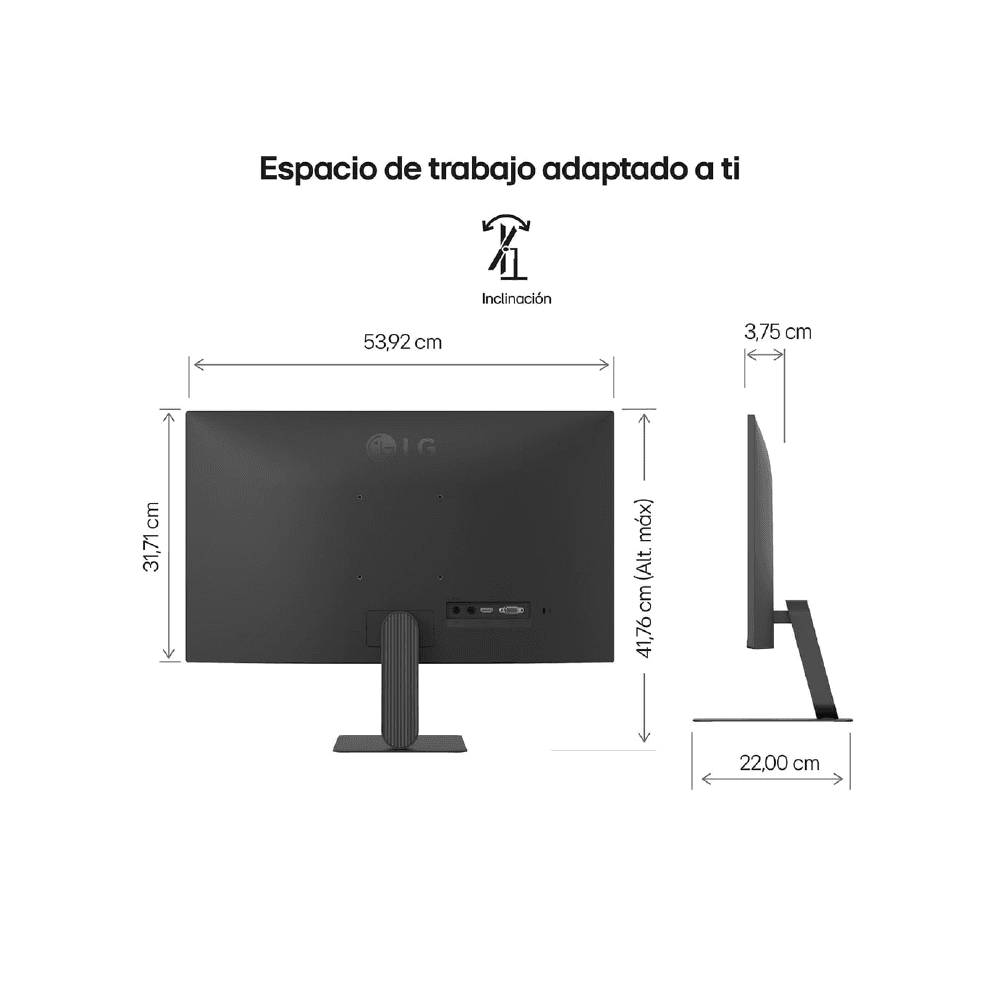 Monitor LG 24U411A-B, 24" FHD IPS, sRGB 99% - HDR10, 120Hz - 5ms GTG, 1xHDMI - 1xVGA | 24U411A-B