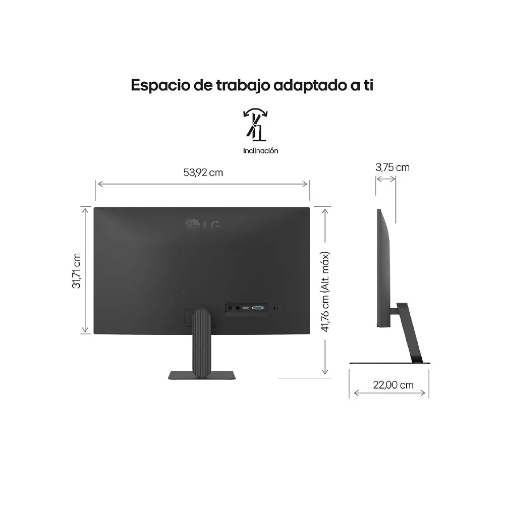 Monitor LG 24U411A-B, 24" FHD IPS, sRGB 99% - HDR10, 120Hz - 5ms GTG, 1xHDMI - 1xVGA | 24U411A-B