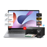 Combo Laptop Lenovo Slim 3 AMD Ryzen 7 16GB RAM 512GB SSD 15.6 FHD + Impresora L3250 con WiFi 1 Combo Laptop Lenovo Slim 3 AMD Ryzen 7 16GB RAM 512GB SSD 15.6 FHD + Impresora L3250 con WiFi