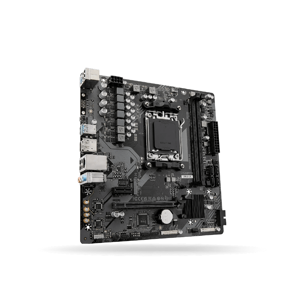 PLACA GIGABYTE A620M H, mATX, AMD Socket AM5, 2xDDR5 hasta 96 GB, 1x HDMI, 1x DP | GBA620MH