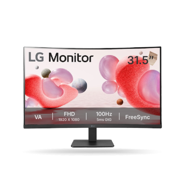 Monitor LG 32MR50C-B 31.5″, Curvo FHD VA, 99% sRGB, 100Hz, 5ms, AMD FreeSync, 2x HDMI, 1x VGA | 32MR50C-B