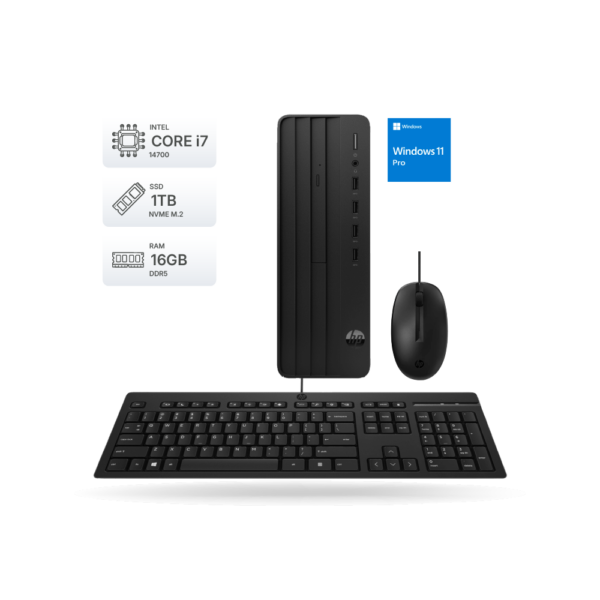 CPU HP Pro SFF 280 G9, Core i7-14700, 16GB DDR5, 1TB m.2, Windows 11 Pro | C7UZ0AT