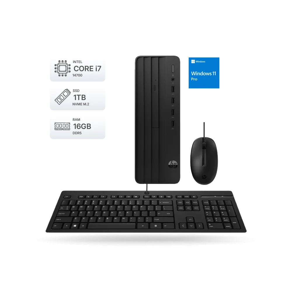CPU HP Pro SFF 280 G9, Core i7-14700, 16GB DDR5, 1TB m.2, Windows 11 Pro | C7UZ0AT