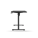 Escritorio Gamer 1ST Player MOTO-A 1160, 110cm x 60cm, Altura ajustable 75-120cm Negro | MOTO-A1160
