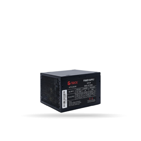 Fuente de poder Teros ATX 250W, Negro, OEM | TE-1010PF OFERTA