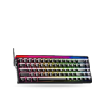 Teclado Magnetico Aula HERO68HE, Eng 65%, Black/Lighthouse RGB, Switch Jade King | 420-AU-HERO68HE49EN