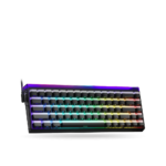 Teclado Magnetico Aula HERO68HE, Eng 65%, Black/Lighthouse RGB, Switch Jade King | 420-AU-HERO68HE49EN