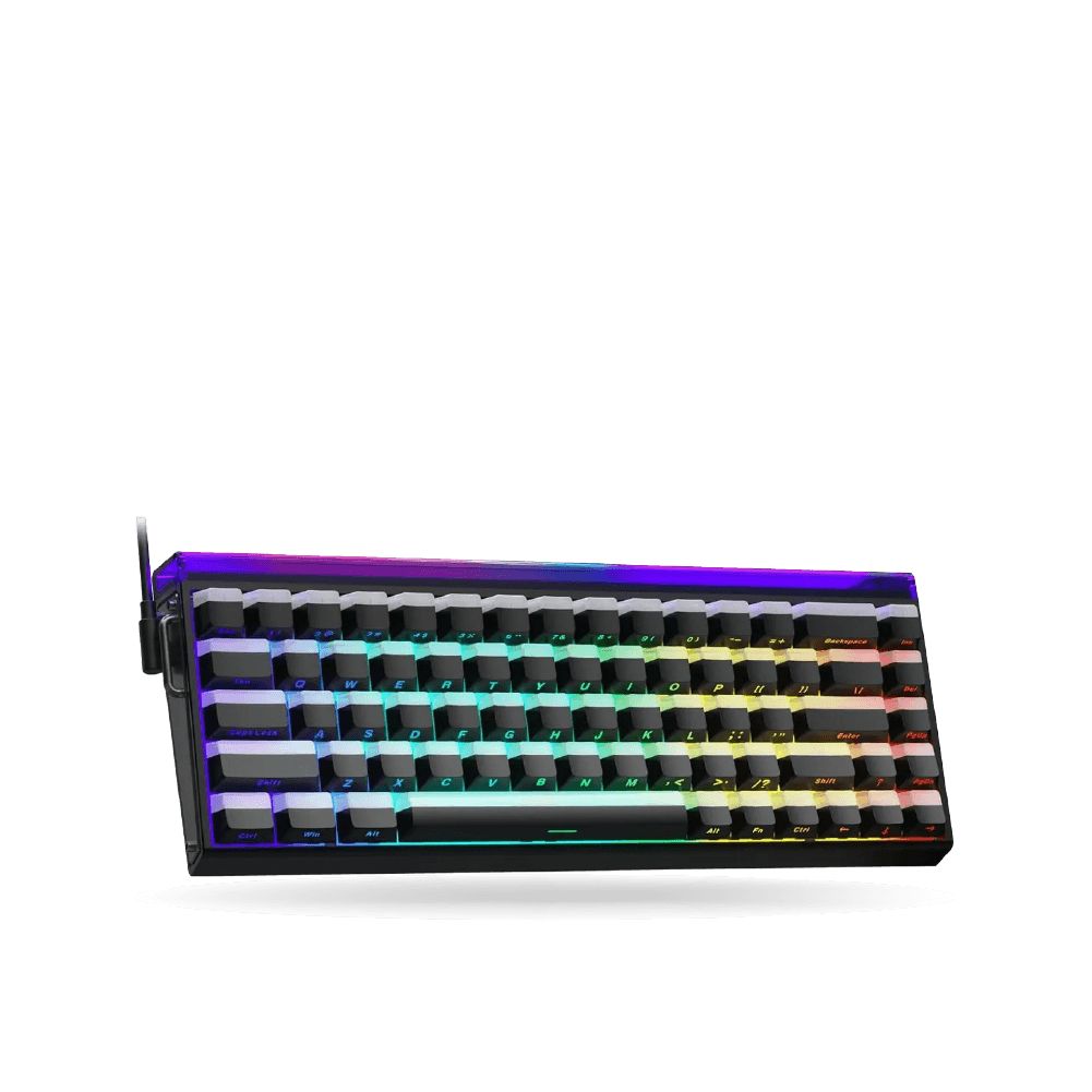 Teclado Magnetico Aula HERO68HE, Eng 65%, Black/Lighthouse RGB, Switch Jade King | 420-AU-HERO68HE49EN