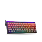 Teclado Magnetico Aula HERO68HE, Eng 65%, Black Degraded/Pink, Switch Dragon King | 465-AU-HERO68HE14EN
