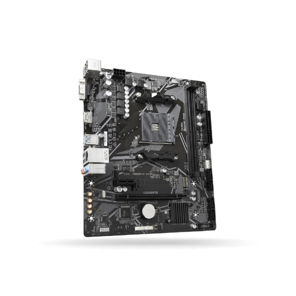 Placa Gigabyte A520M-K V2, Micro ATX, Chipset AMD A520, Socket AMD AM4, x2 DDR4 Hasta 64GB, HDMI - VGA | 9MA52MK2-00-G11