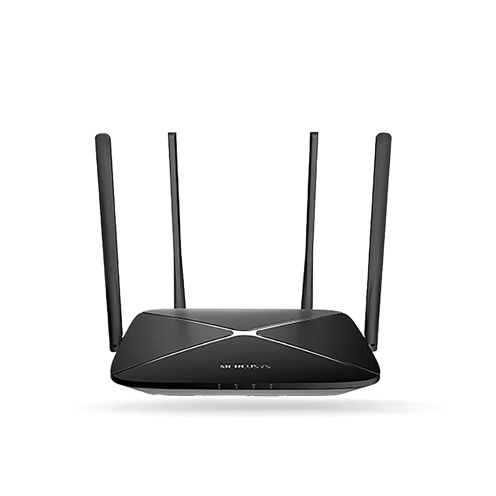 Router Mercusys inalámbrico de doble banda AC1200,AC12.
