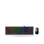 Kit Gaming ANTRYX GC-3100, Teclado Mecanico + Mouse, RGB, Switch Red, Black | AGC-3100KRE-SP