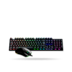 Kit Gaming ANTRYX GC-3100, Teclado Mecanico + Mouse, RGB, Switch Red, Black | AGC-3100KRE-SP