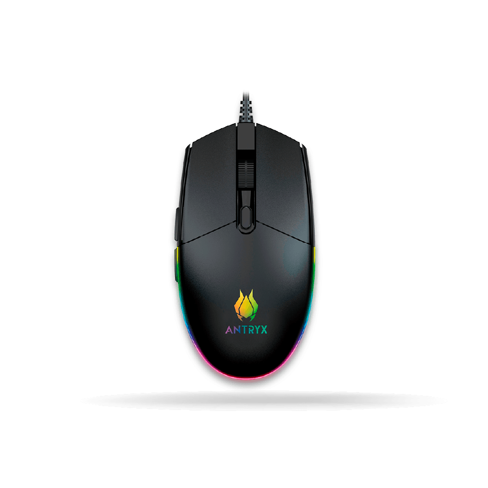 Mouse Gaming ANTRYX M640 V2, DPI 7200, 6 BOTONES, RGB, Ergonomico, USB | AGM-M640KV2