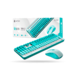 Kit Inalambrio ANTRYX WS-970 Green, Teclado + Mouse | ASC-WS970GN
