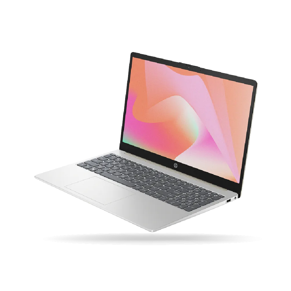 Laptop HP 15-fd0255la 15.6" FHD, Intel Core Ultra 5 125U, 8GB DDR4, 512GB M.2, Dorado-Plata, FreeDOS | B9TX3LA