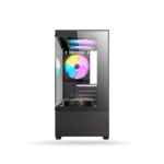Case Gamer Antec VCX100M Negro 450W, ATX, 5x FAN RGB - CAVCX10P45W