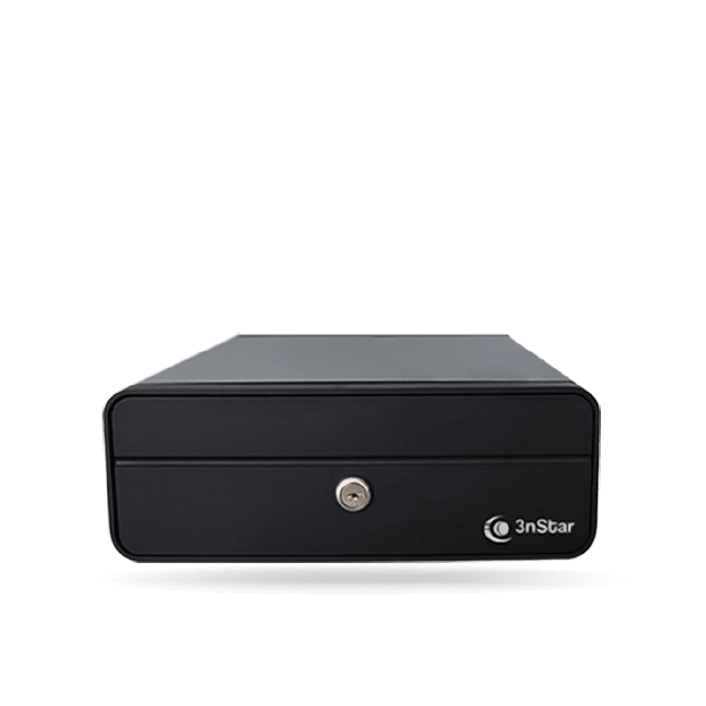 Gaveta de Dinero 3nSTAR CD205 Mini, 4 Billetes, 4 Monedas, 24 x 29cm, RJ11 - Solo Apertura Automática