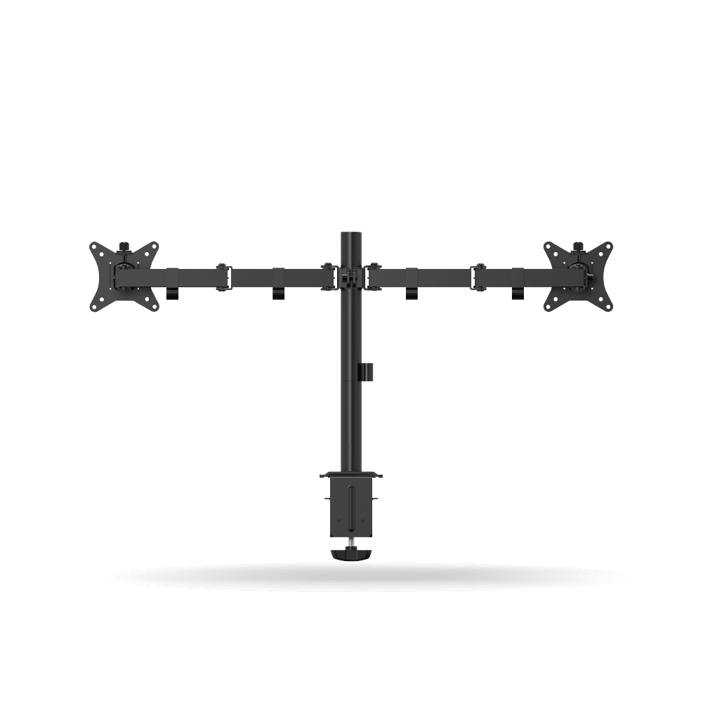 Rack para Monitor Doble brazo de 17 a 32 pulgadas, Negro Mate | KE32-2B