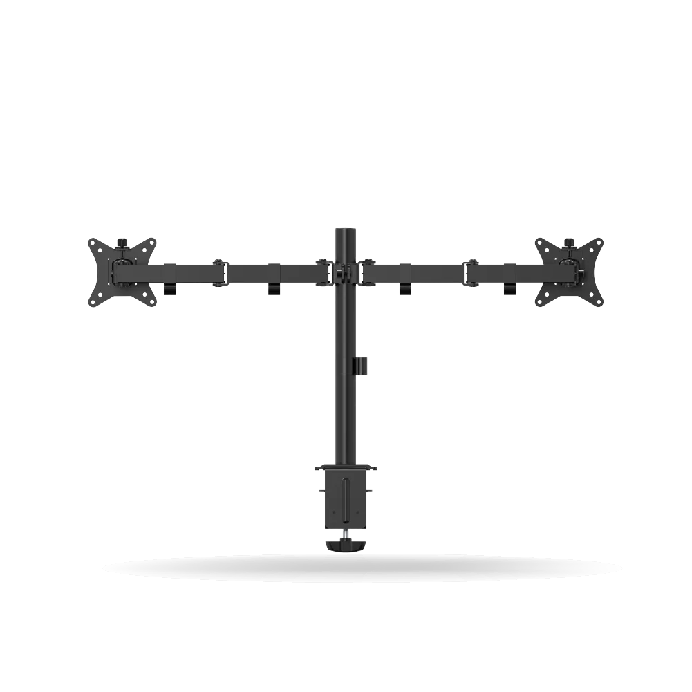 Rack para Monitor Doble brazo de 17 a 32 pulgadas, Negro Mate | KE32-2B