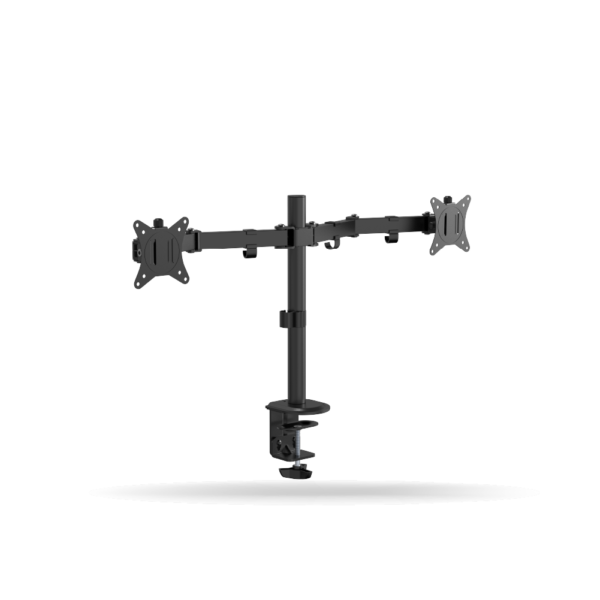 Rack para Monitor Doble brazo de 17 a 32 pulgadas, Negro Mate | KE32-2B