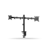 Rack para Monitor Doble brazo de 17 a 32 pulgadas, Negro Mate | KE32-2B