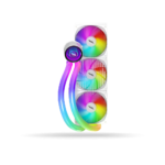 Sistema de Enfriamiento Liquido 1stPlayer MT360 MOTHRA Infinite Space WHITE, 3 Cooler ARGB 120mm | MT360WH